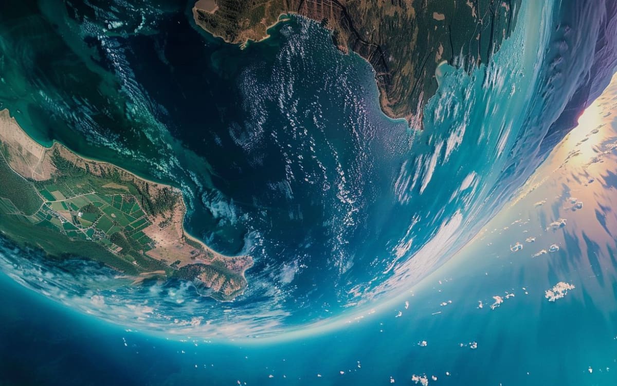 Tierra.Vórtice polar.