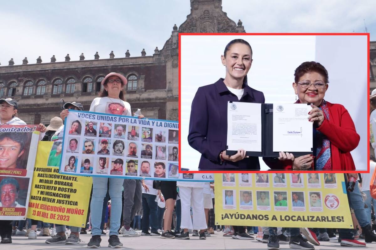 Claudia Sheinbaum envía Reforma a la ley de Desaparición Forzada: Estos son los cambios que propone