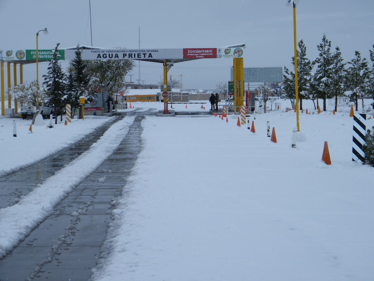 Posible caída de nieve o agua-nieve se espera. FOTO ILUSTRATIVA: BANCO DIGITAL