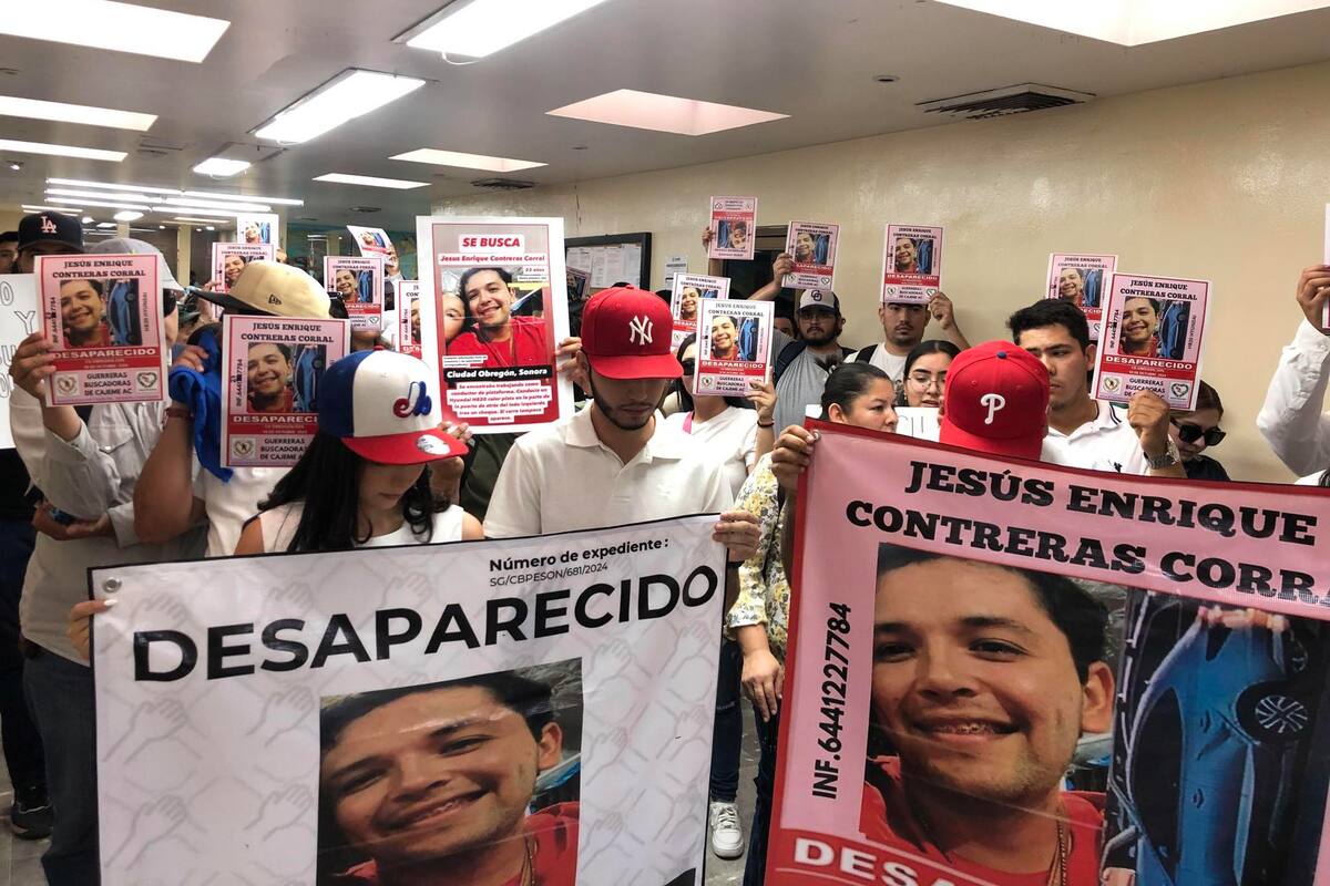 Vuelven a manifestarse para exigir localización del joven Jesús Enrique