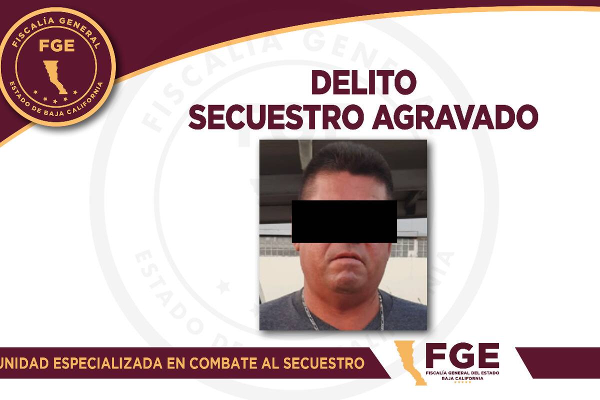 Detiene FGE a acusado de secuestro y rescata a la víctima