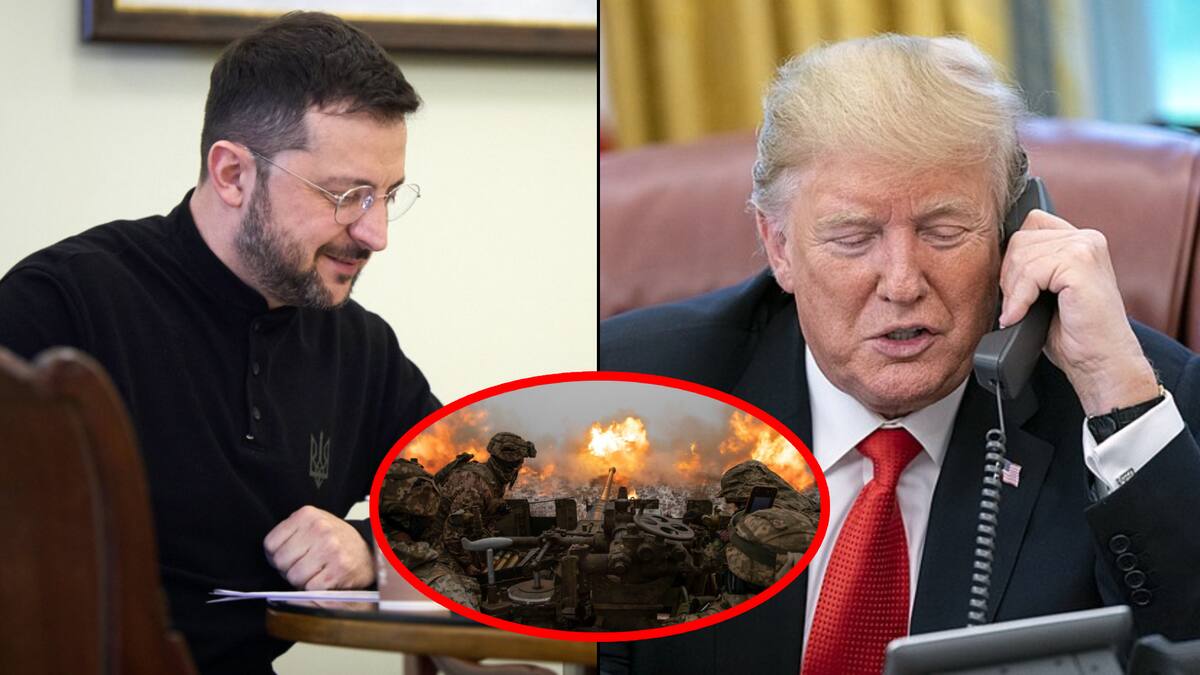 Zelenski agradece a Trump el apoyo para la paz: alto al fuego y defensa de infraestructuras prioritarios. FOTO: Especial