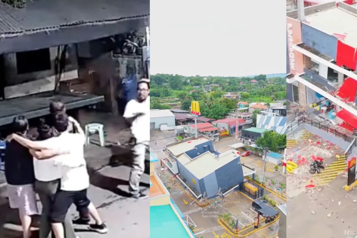 Así fue el terremoto de magnitud 6.9 en Filipinas: van 69 fallecidos y varios edificios colapsados