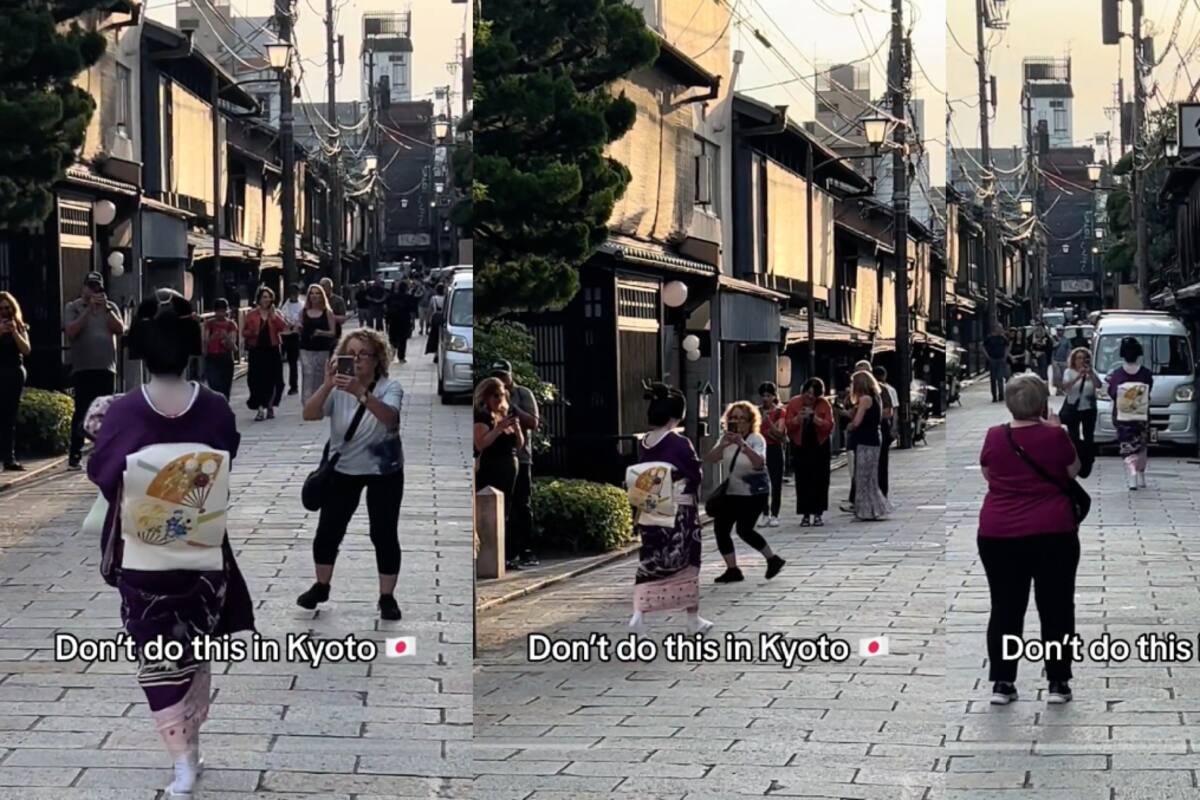 Turista acosa a Geisha en la calle: genera polémica en redes sociales