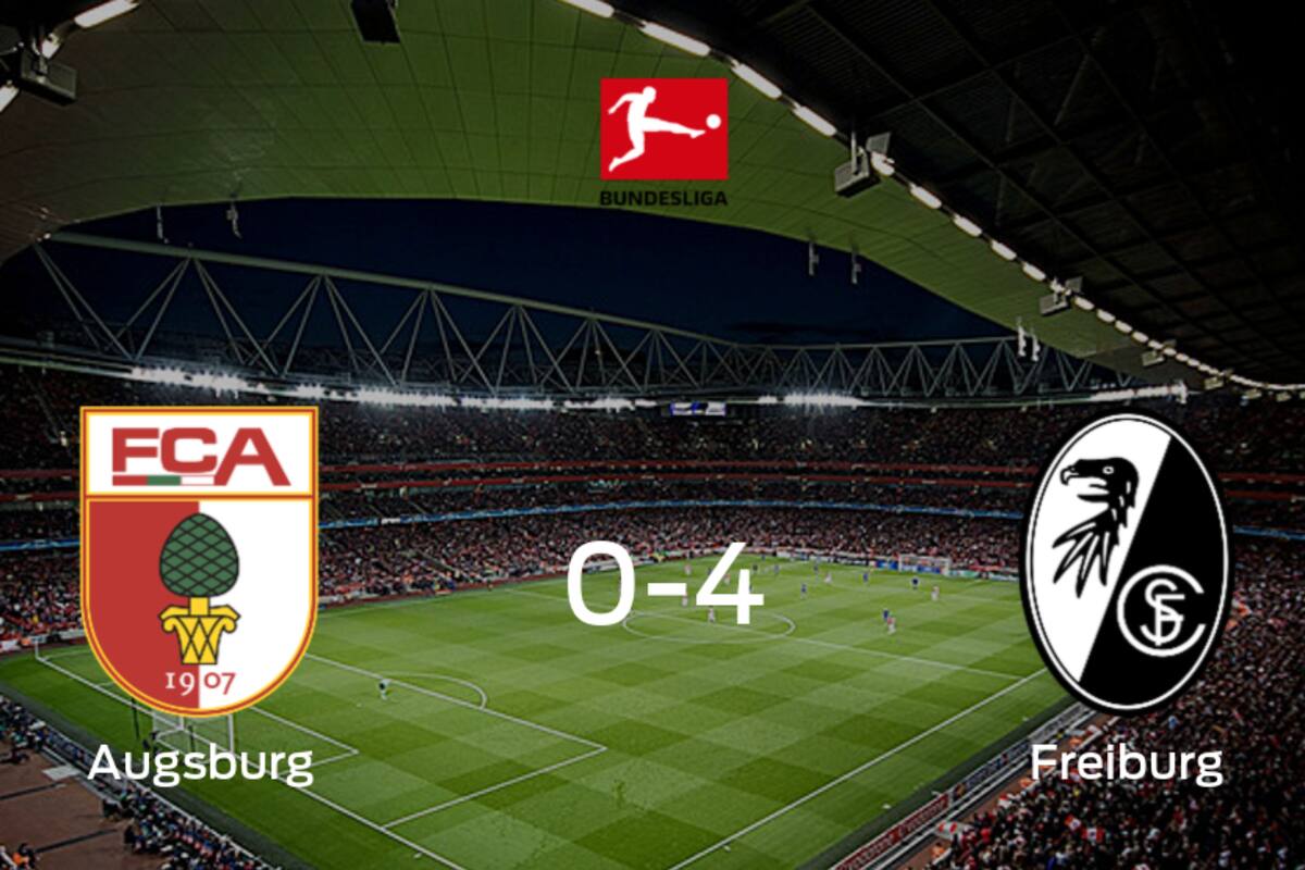 SC Freiburg golea 4-0 en el domicilio de FC Augsburg
