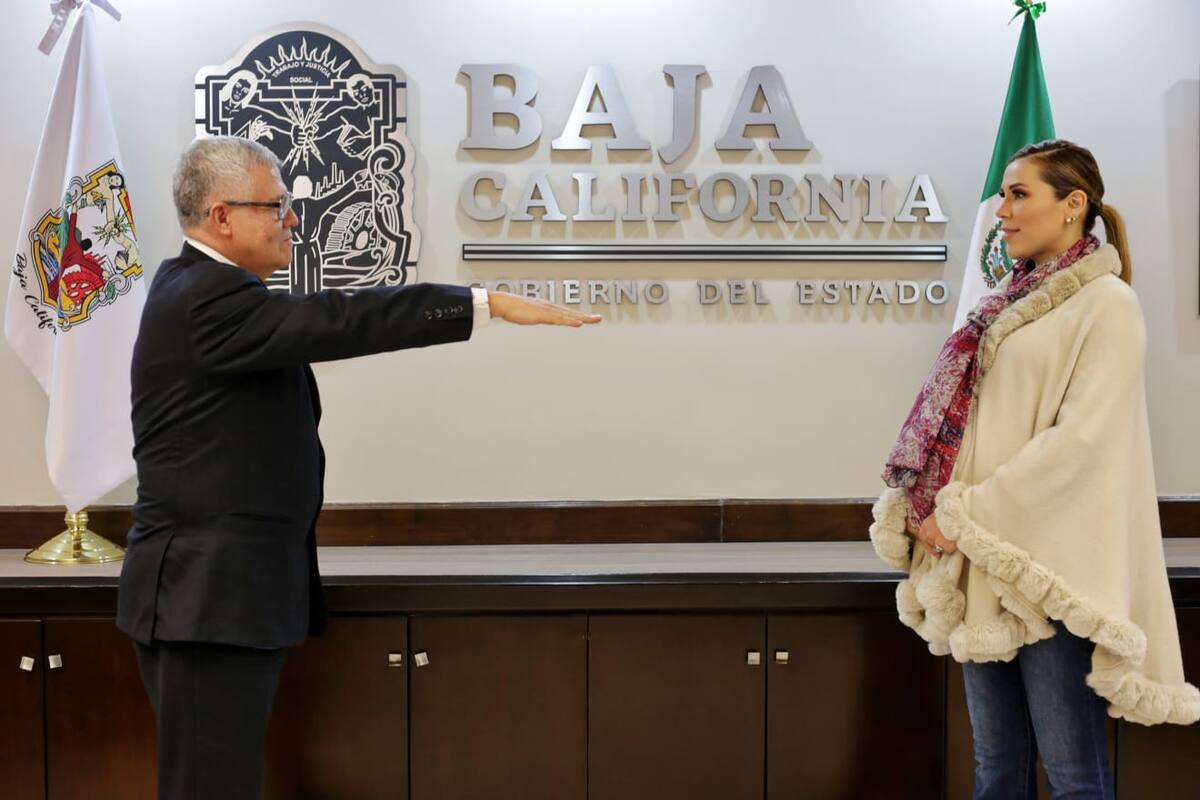 Toma protesta Secretario de Seguridad en Baja California