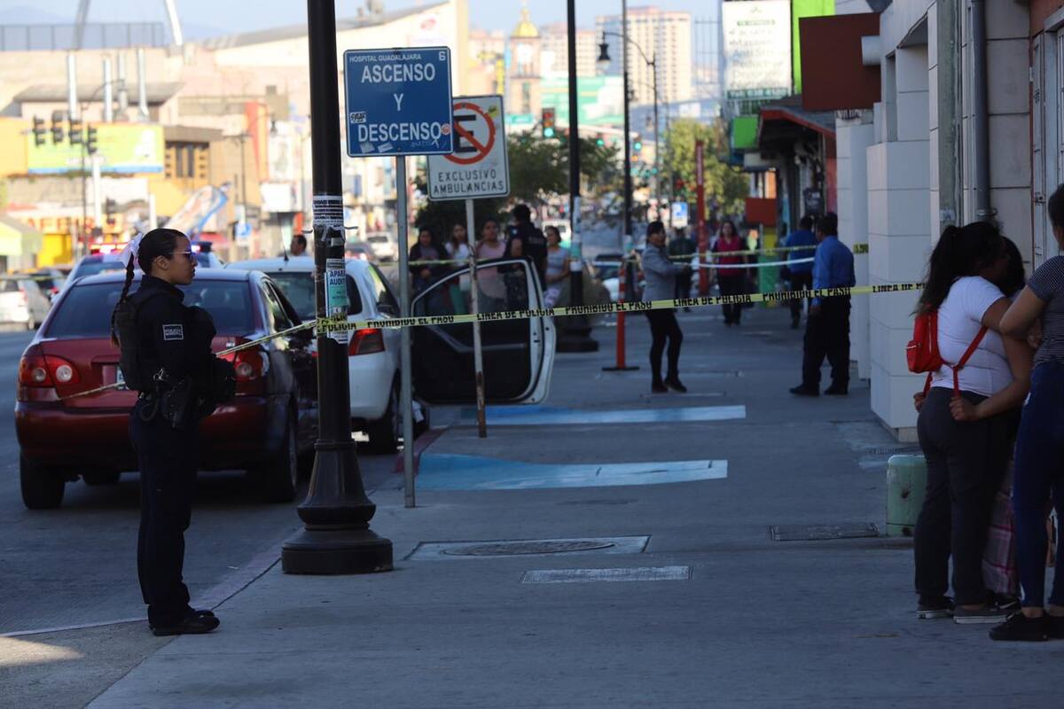 Hombre ejecutado en la zona centro de Tijuana
