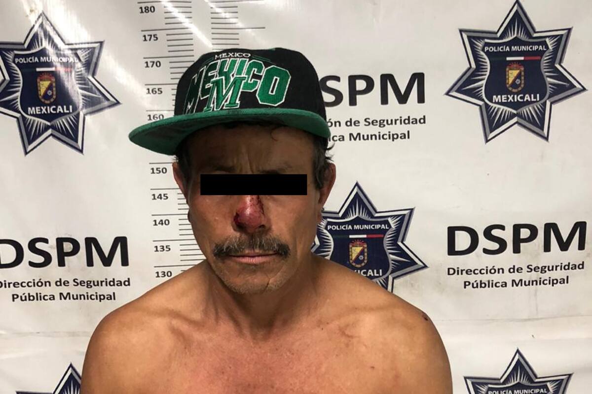 Detienen a un sujeto por violencia familiar en San Felipe