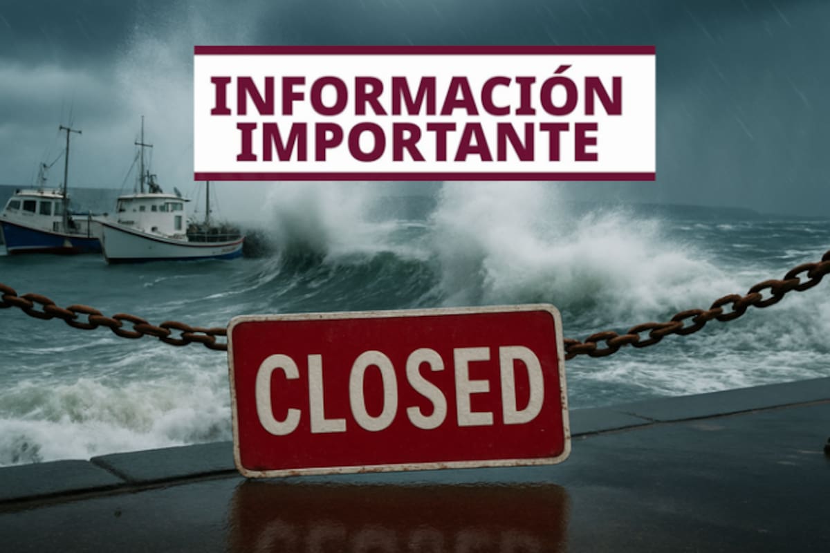 Cierran puertos en Sonora por condiciones meteorológicas peligrosas: advierte la Secretaría de Marina