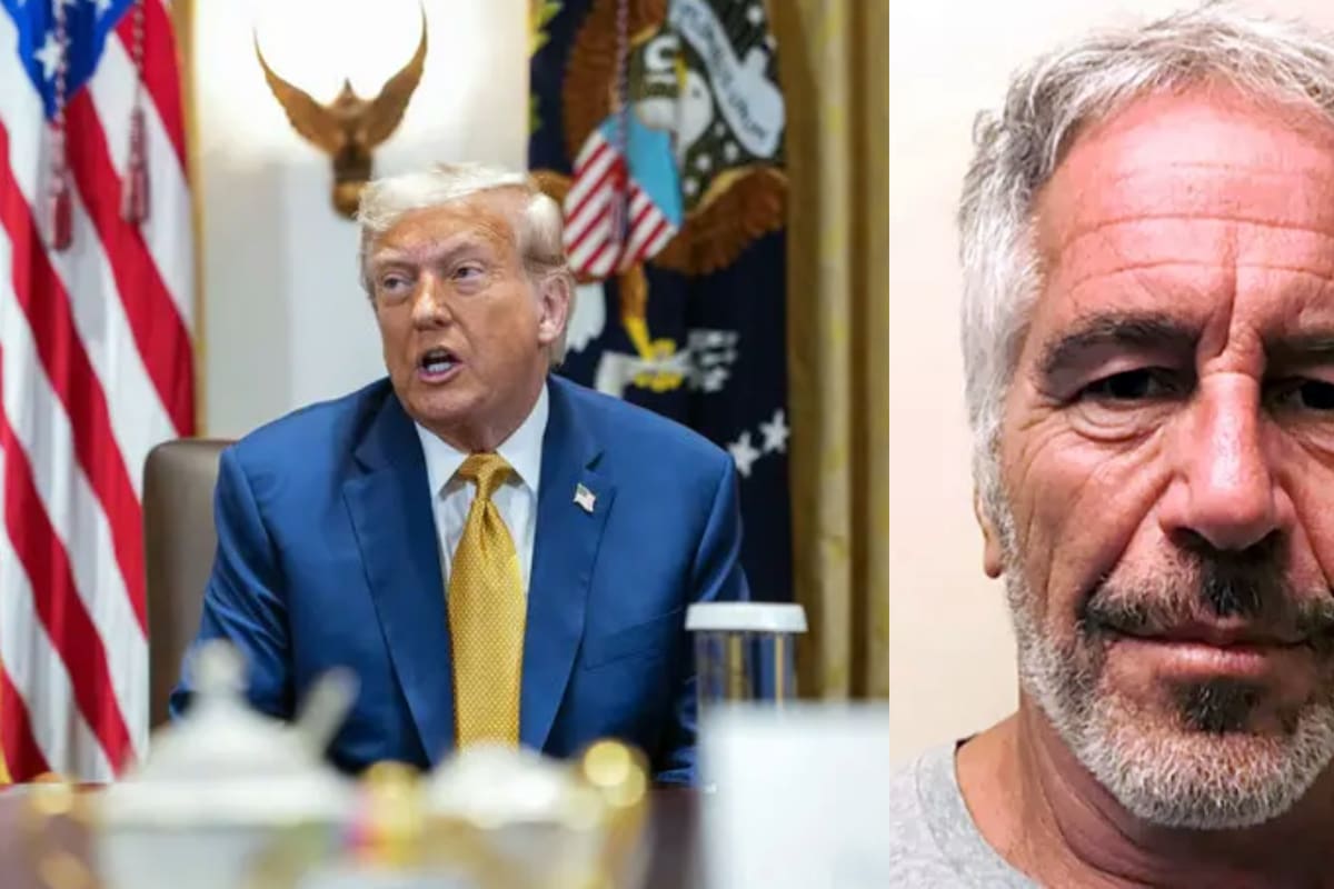 “¿Siguen hablando de Jeffrey Epstein?”: Trump explota ante reportero que le preguntó por la lista secreta de clientes del empresario acusado de tráfico sexual de menores