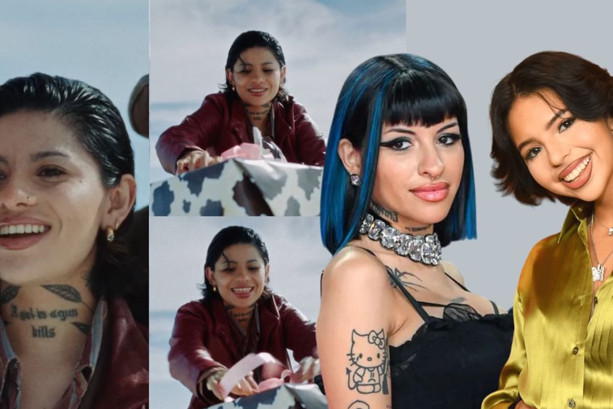 ¿Estrategia o coincidencia? La modelo de Christian Nodal en “Un Vals” que parece una mezcla de Ángela Aguilar y Cazzu