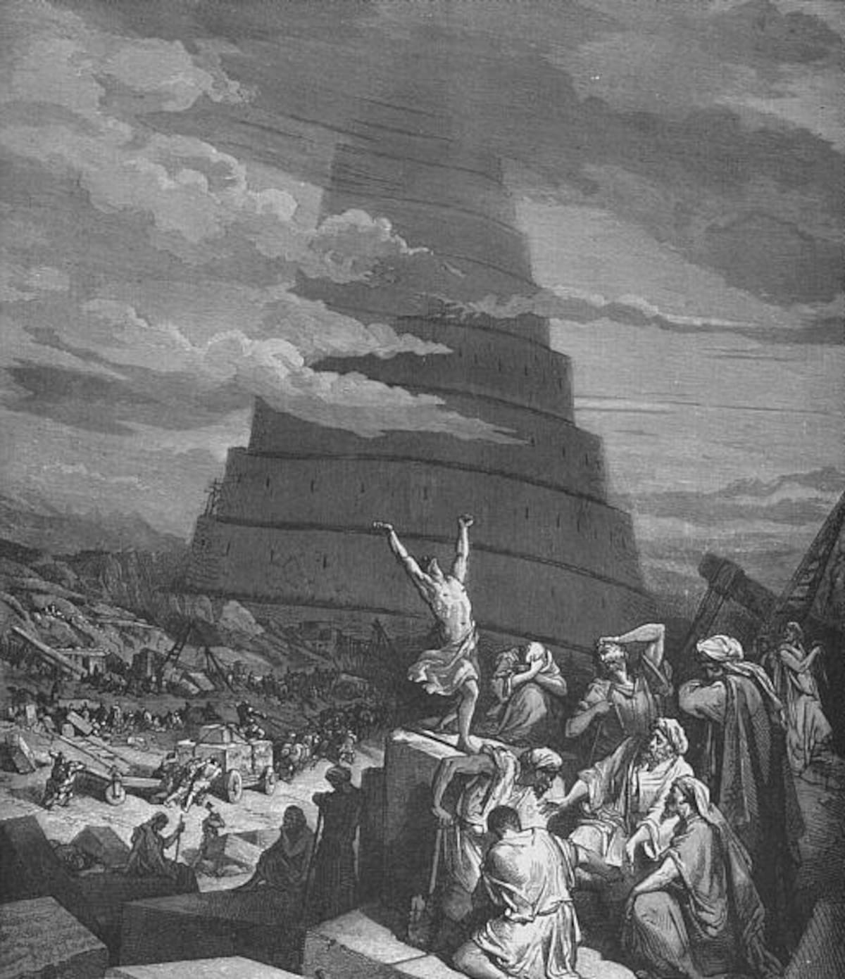 Torre de Babel / Confusión de lenguas / Imagen tomada de Wikipedia