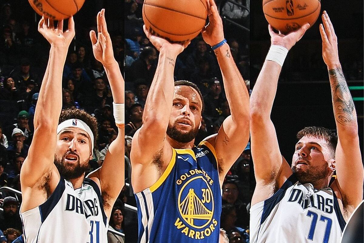 Stephen Curry cambió la NBA para siempre: 48 triples en el Warriors vs Mavericks