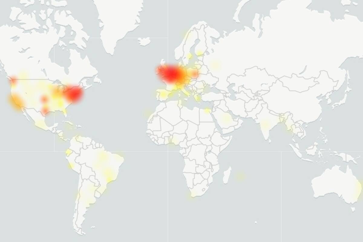 Netflix está caído en algunos lugares del mundo