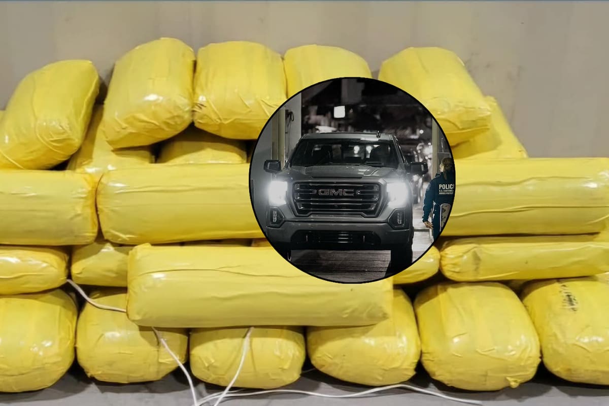 Incautan más de medio millón de pastillas de fentanilo en garitas de Nogales