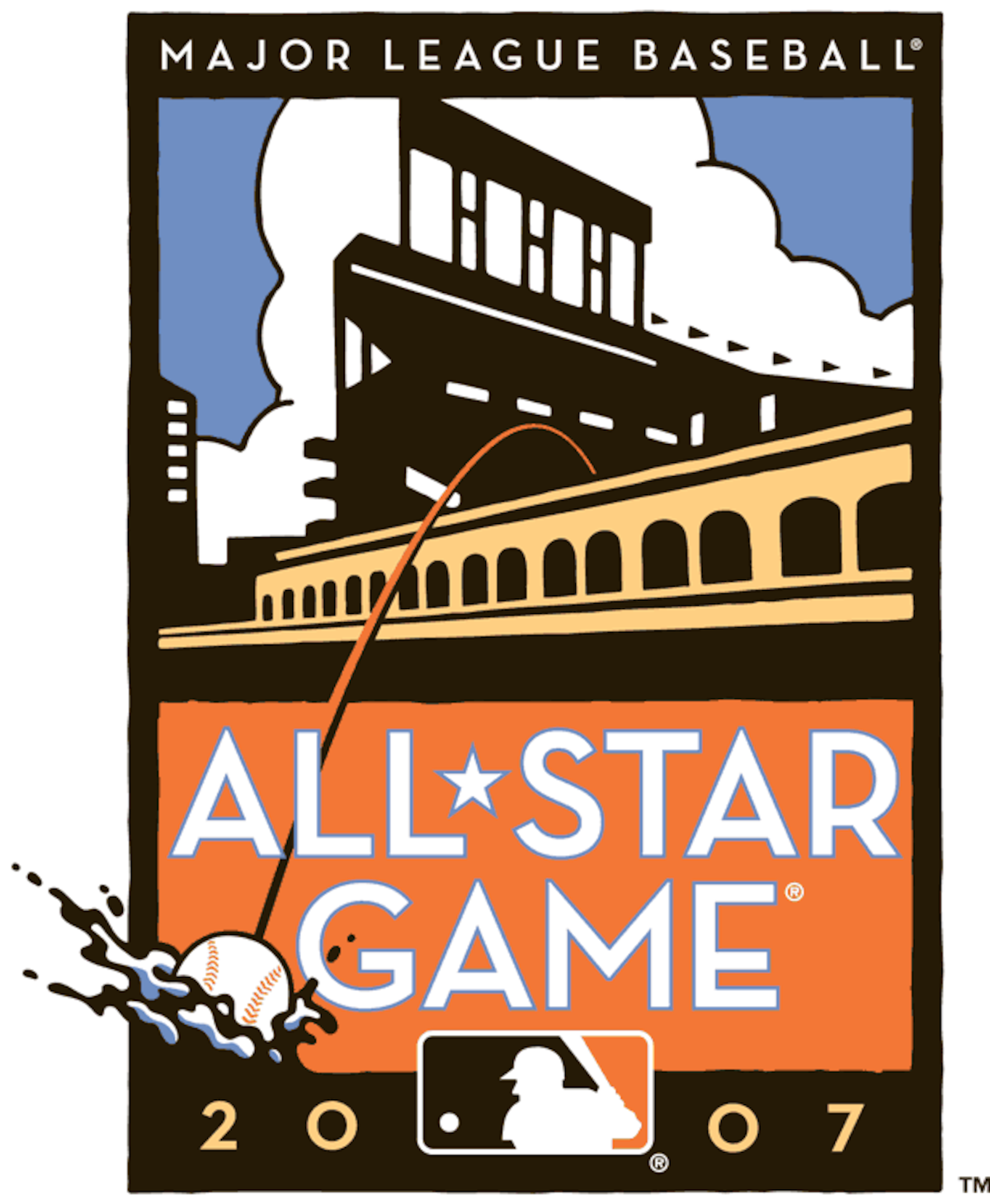 Logotipo del Juego de Estrellas de las Grandes Ligas realizado en San Francisco en 2007. (Foto: MLB)
