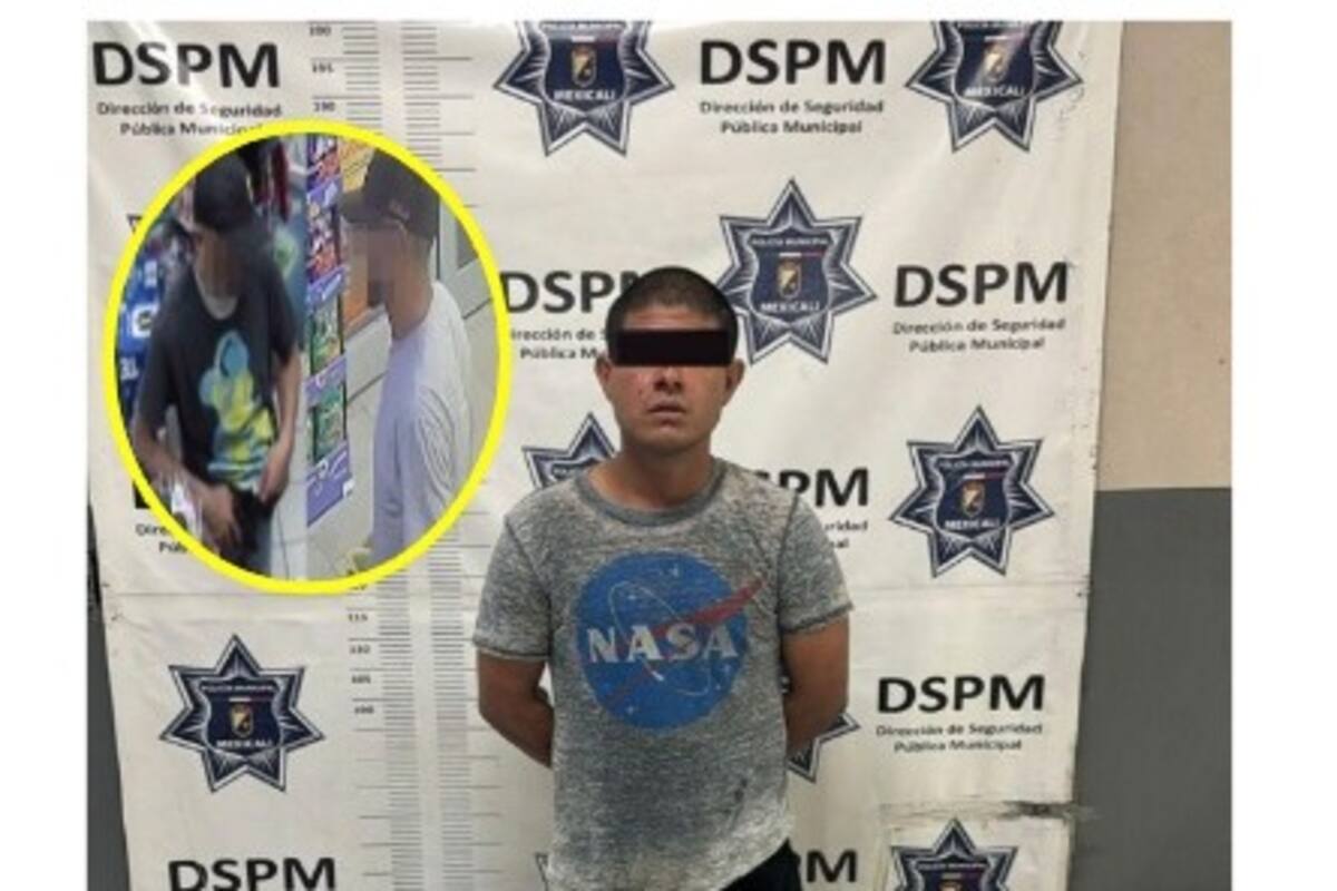 Detienen a sospechoso de diversos asaltos a comercios