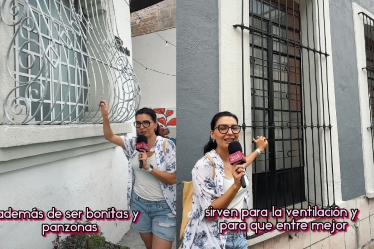 Estas ventanas que seguro has visto se llaman rejas panzonas: ¿Cuál es su historia?