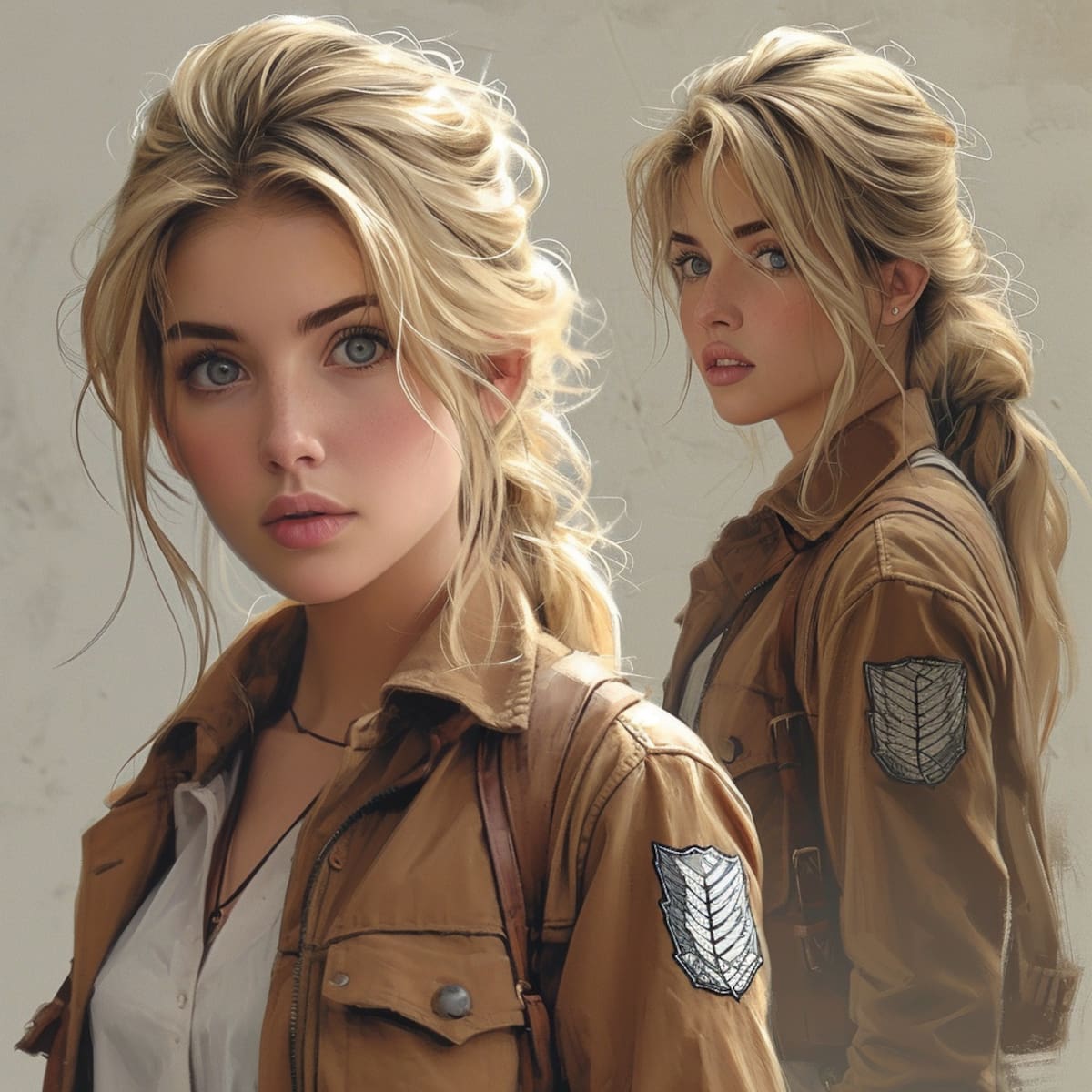 Así se vería Annie Leonhart de Attack on Titan en la vida real según la IA de Midjourney