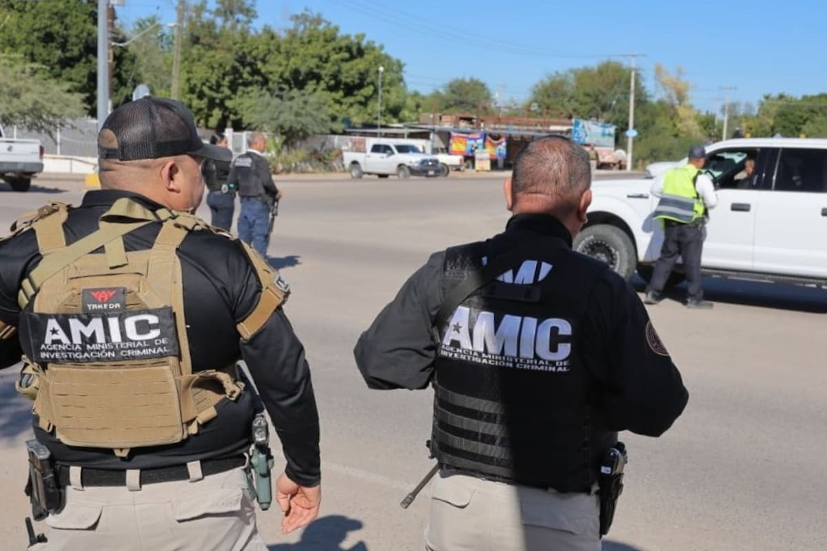 AMIC repele agresión armada entre Pesqueira y San Miguel de Horcasitas; aseguran armas, droga y vehículo, con un hombre lesionado detenido