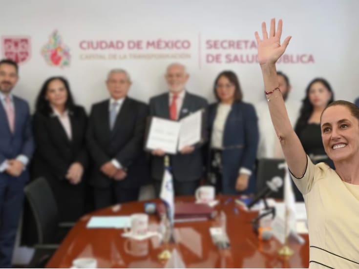 Claudia Sheinbaum y autoridades de salud de la capital impulsaron un convenio para que personas adultas mayores de 65 años puedan tramitar gratis el documento de Voluntad Anticipada en notarías de la Ciudad de México entre el 12 de marzo y el 30 de abril de 2026