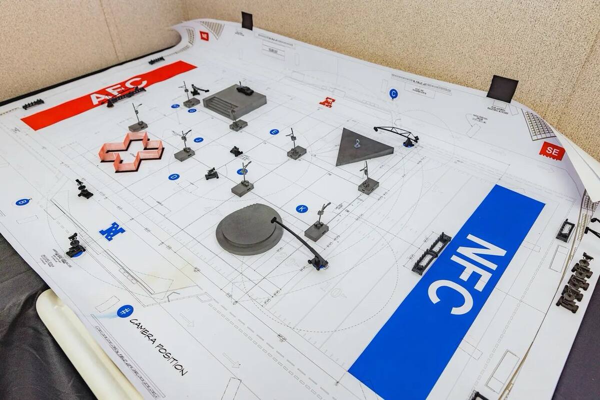 Los escenarios de su espectáculo representan los botones de un control de PlayStation / Foto: DARRELL JACKSON