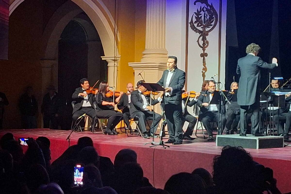 Vibrante cierre de FAOT con concierto del tenor Jesús León