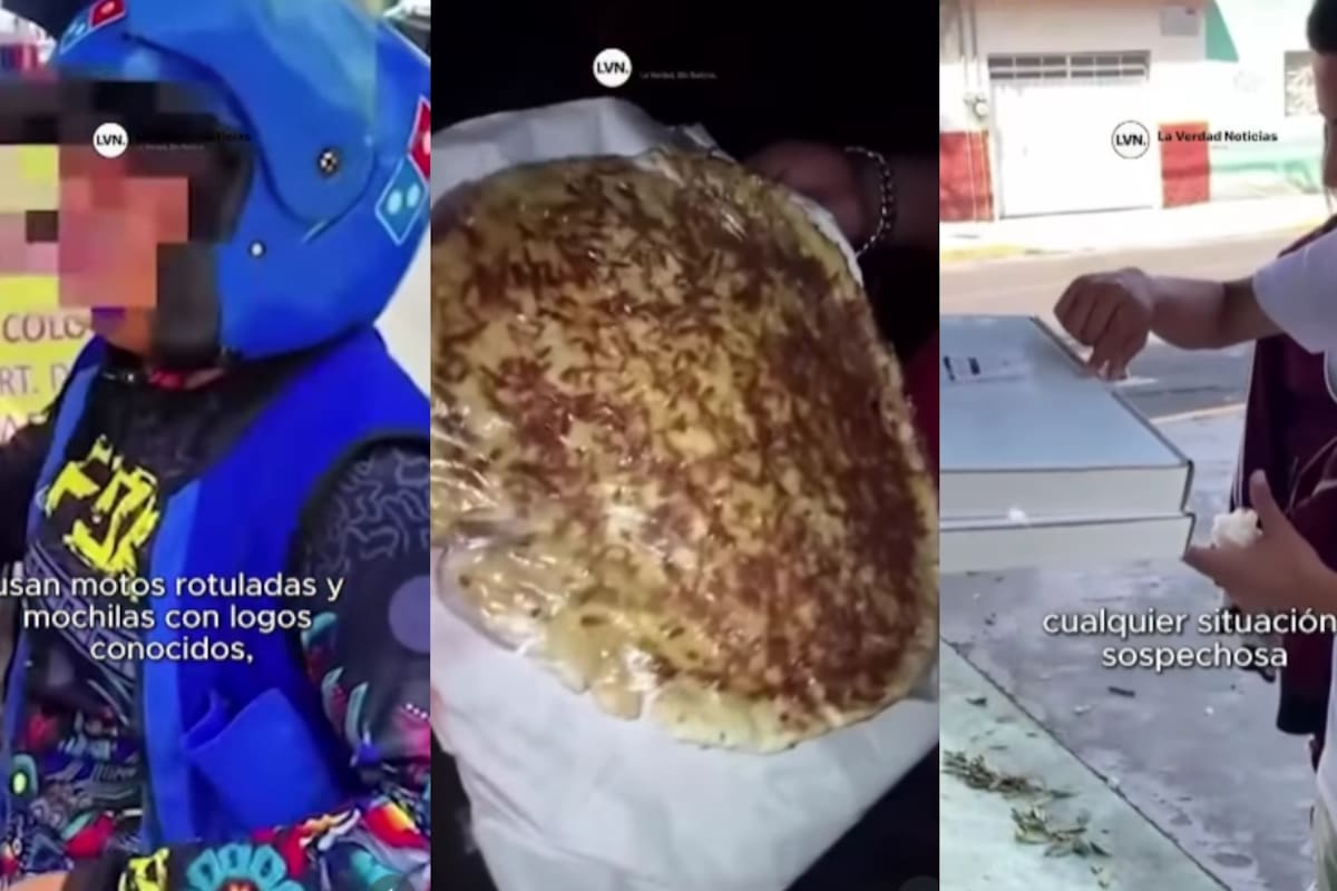 “No caigas en esta estafa”: falsos repartidores de pizza se hacen pasar por marcas conocidas y podrían poner en riesgo tu salud