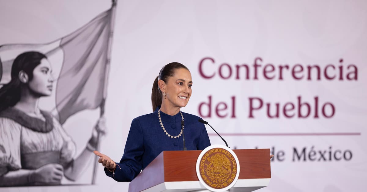 Mañanera de Claudia Sheinbaum hoy lunes 5 de octubre del 2026