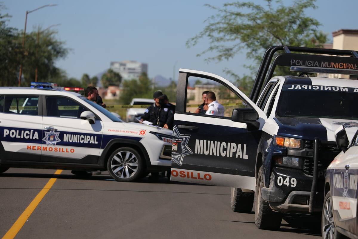 Hermosillo: Se desata intensa persecución de presuntos asaltantes de un banco
