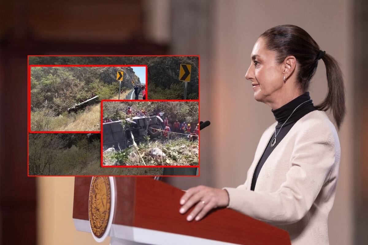 Sheinbaum lamenta accidente donde murieron asistentes a su mitin en el Zócalo