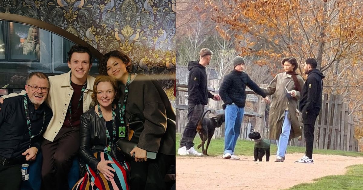 Rumores de embarazo de Zendaya vuelven a encender redes tras foto con Tom Holland y su familia: “Tiene cara de embarazada”