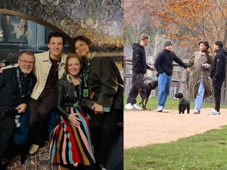 Rumores de embarazo de Zendaya vuelven a encender redes tras foto con Tom Holland y su familia: “Tiene cara de embarazada”