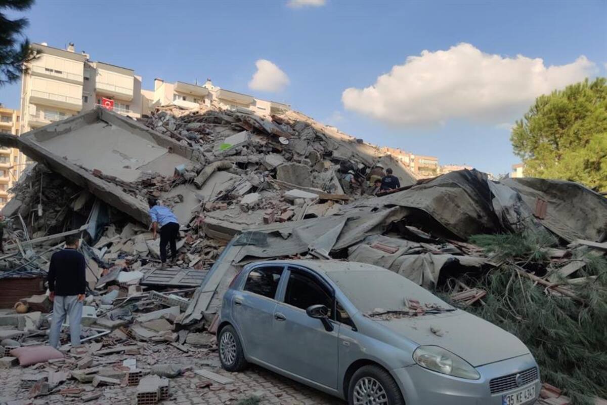Terremoto en Turquía y Grecia: Un pequeño tsunami inunda una ciudad costera turca tras terremoto en el Egeo