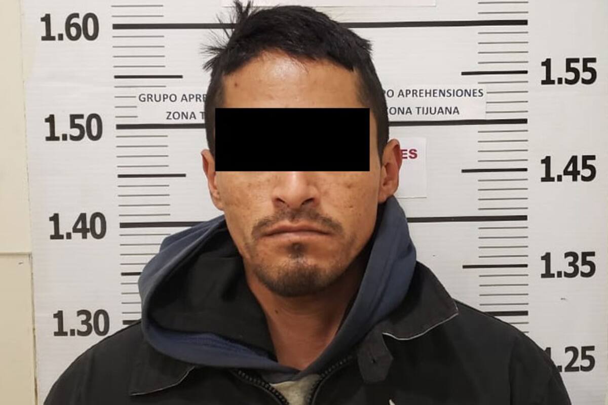 Captura GESI en Tijuana a presunto homicida