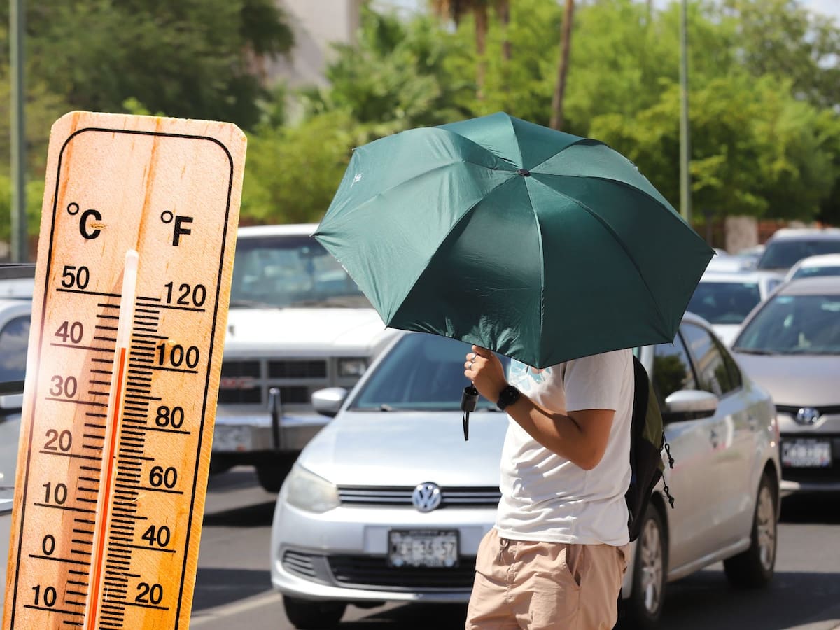 Pronostican clima caluroso para esta semana en la capital sonorense. | Crédito: Especial/Canva