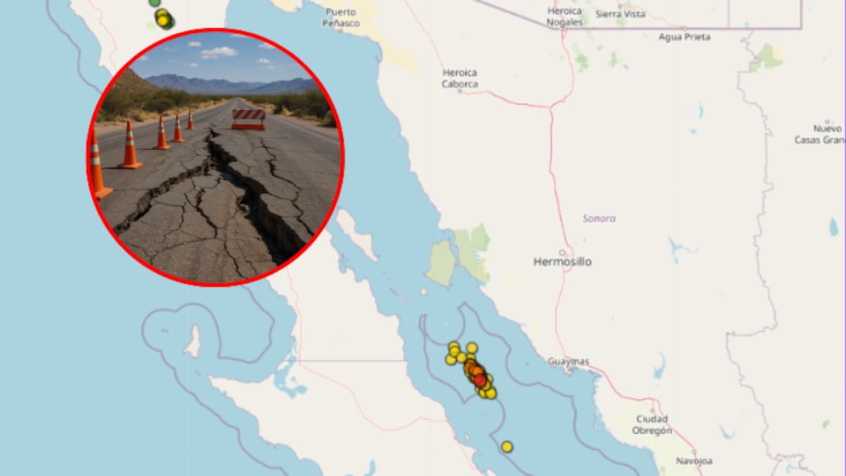 ¿Porqué estan relacionando los sismos en Guaymas y el Golfo de California con la falla de San Andrés y se han vuelto tendencia?