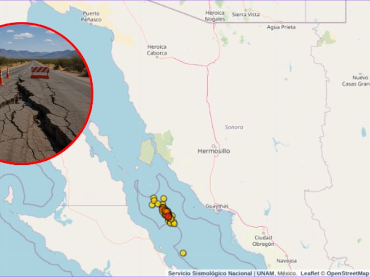 ¿Porqué estan relacionando los sismos en Guaymas y el Golfo de California con la falla de San Andrés y se han vuelto tendencia?