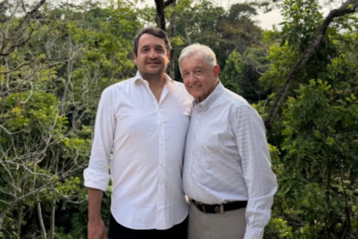 La primera imagen de AMLO en meses: su hijo ‘Andy’ López Beltrán reactivó las redes con un mensaje de alta carga ideológica para Morena