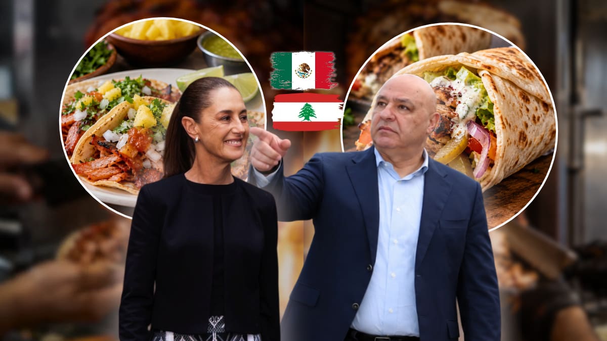 Mientras en México el taco al pastor se cocina en un trompo y se sirve con tortilla, en Medio Oriente el shawarma también gira frente al fuego pero se come de otra manera