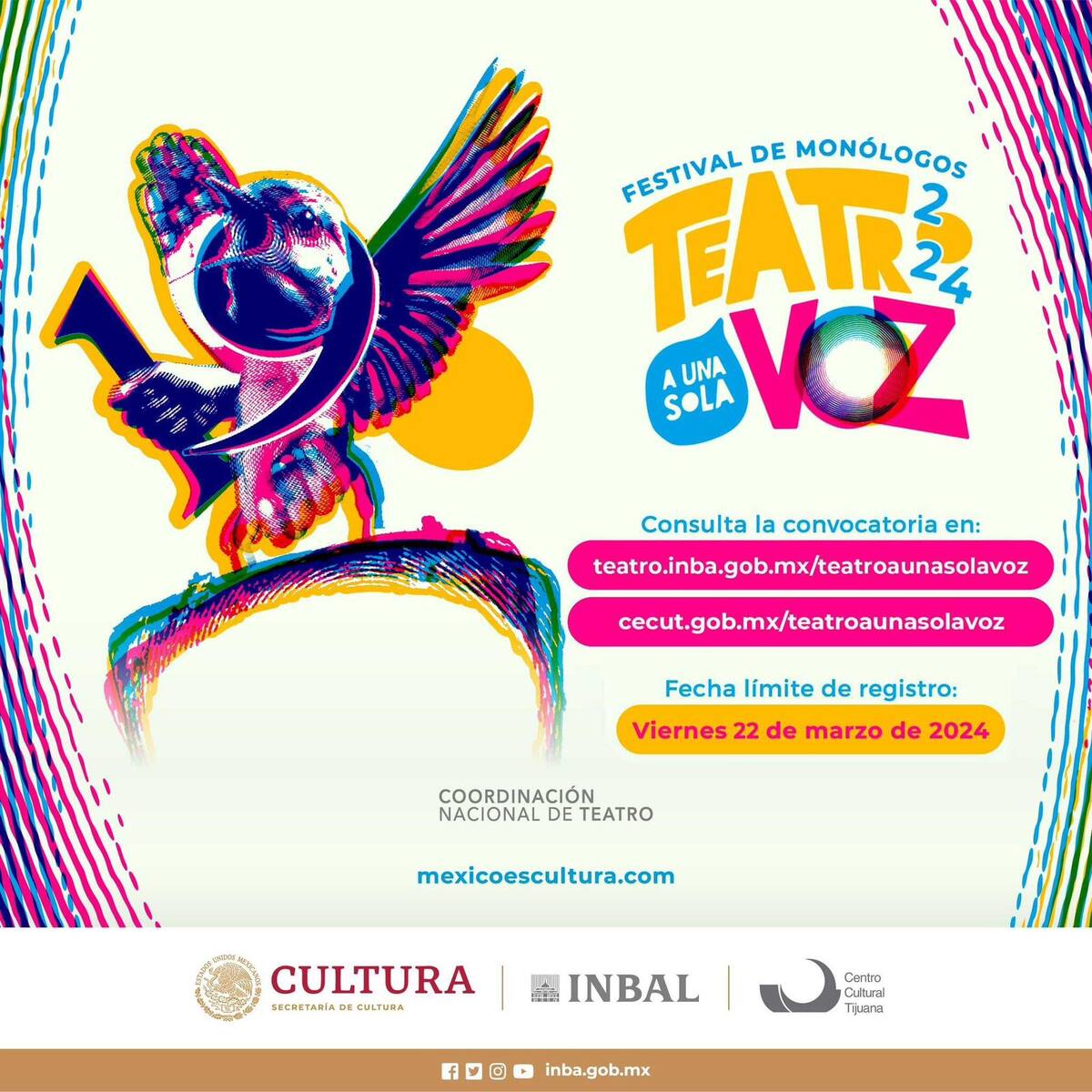 La convocatoria está abierta.