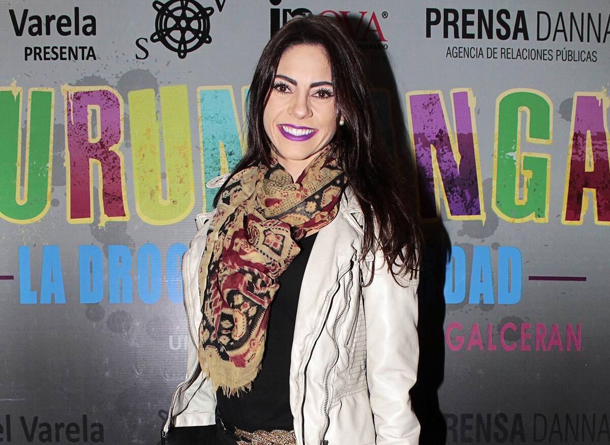 La conductora María José Suárez.