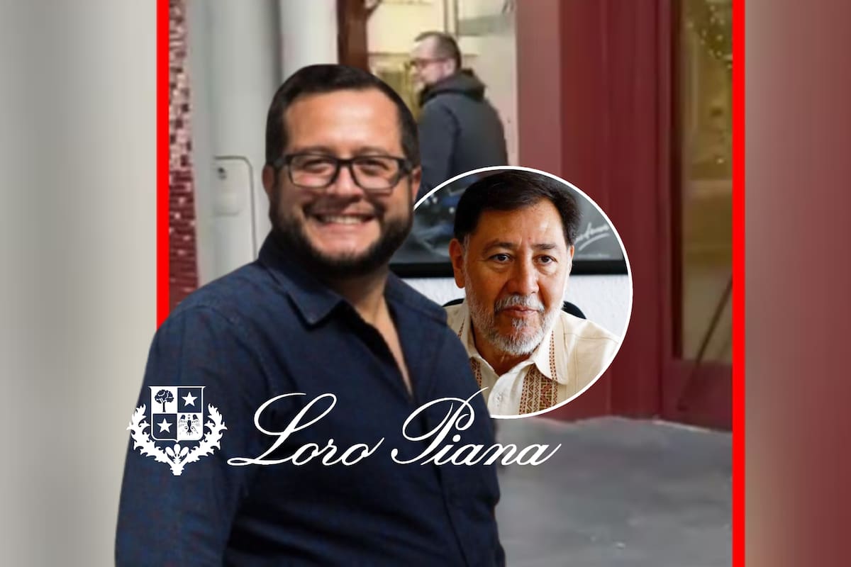 Noroña defendió a José Ramón López Beltrán tras ser captado en lujosa tienda Loro Piana y afirmó que como heredero de AMLO “es un buen hombre”