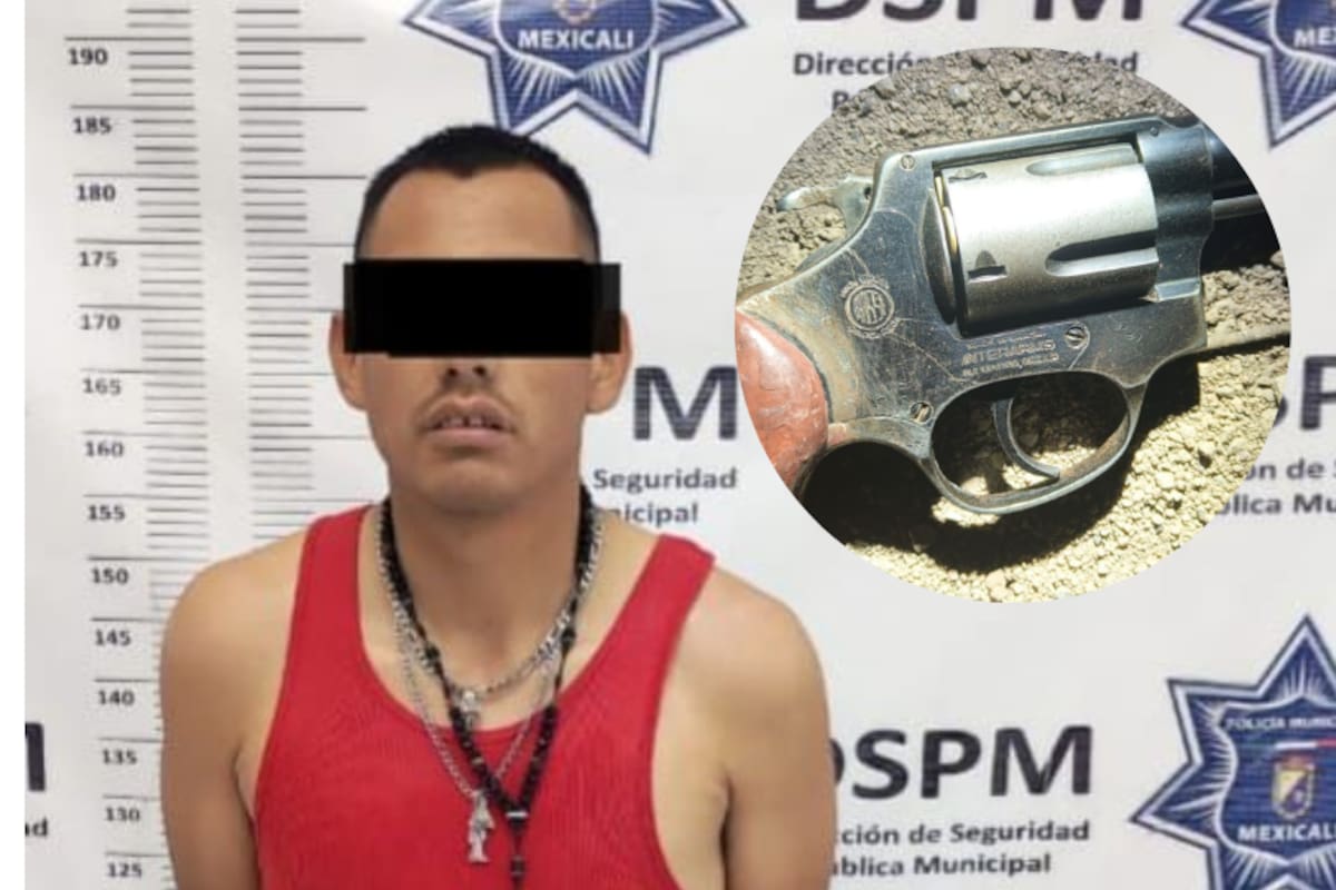 Irrumpe en vivienda, roba auto y termina detenido tras persecución en Mexicali