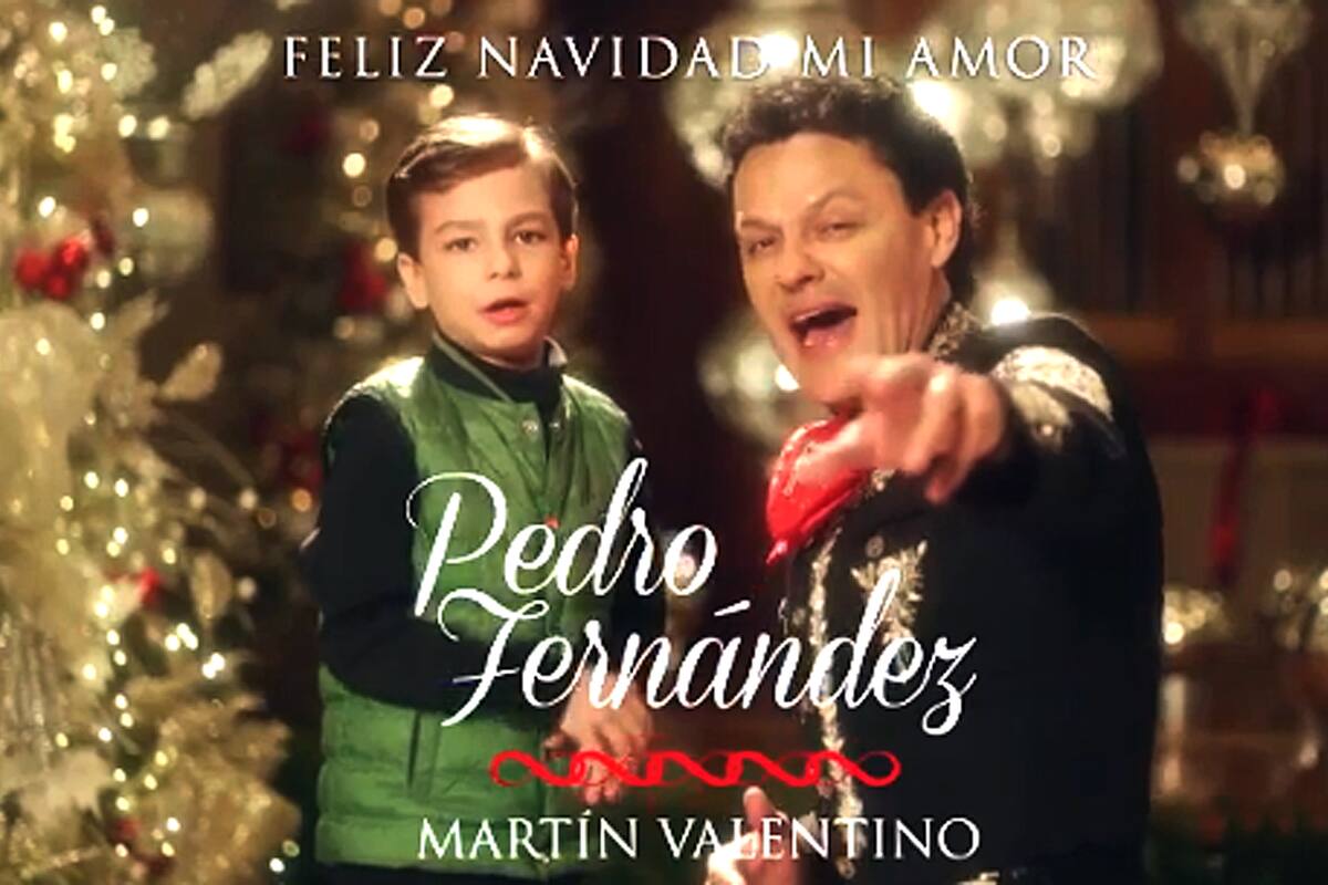 Pedro Fernández canta con su nieto y desata controversia