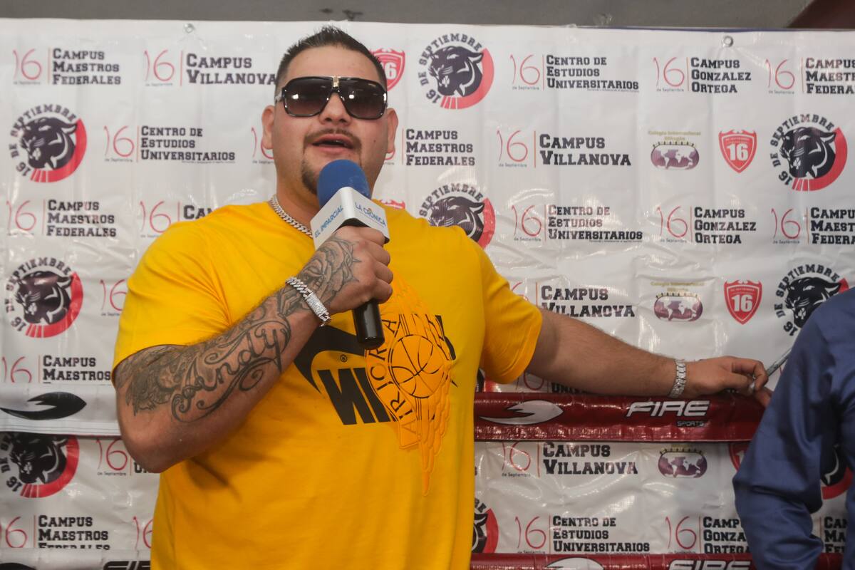 Conferencia de Andy Ruiz en Mexicali