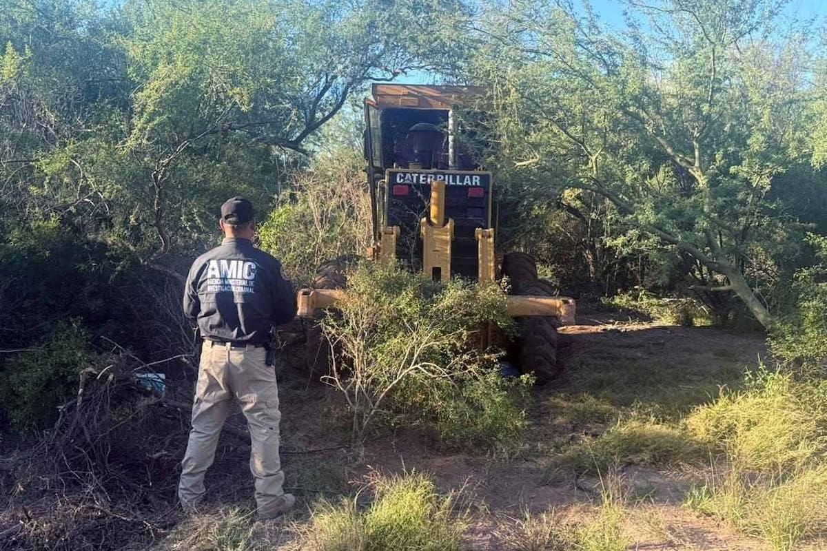 Detienen a hombre acusado de robar maquinaria pesada en Ciudad Obregón
