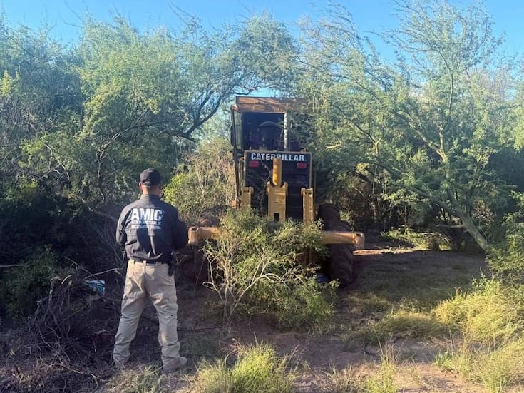 Detienen a hombre acusado de robar maquinaria pesada en Ciudad Obregón