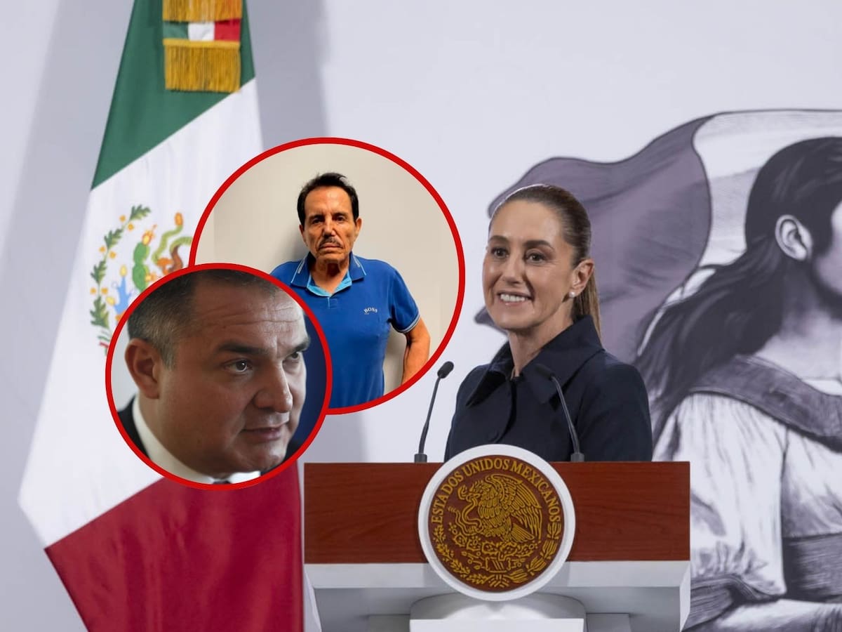 Sheinbaum destaca mensaje de EEUU sobre “El Mayo” y García Luna. | Crédito: Presidencia/AP/Banco digital GH