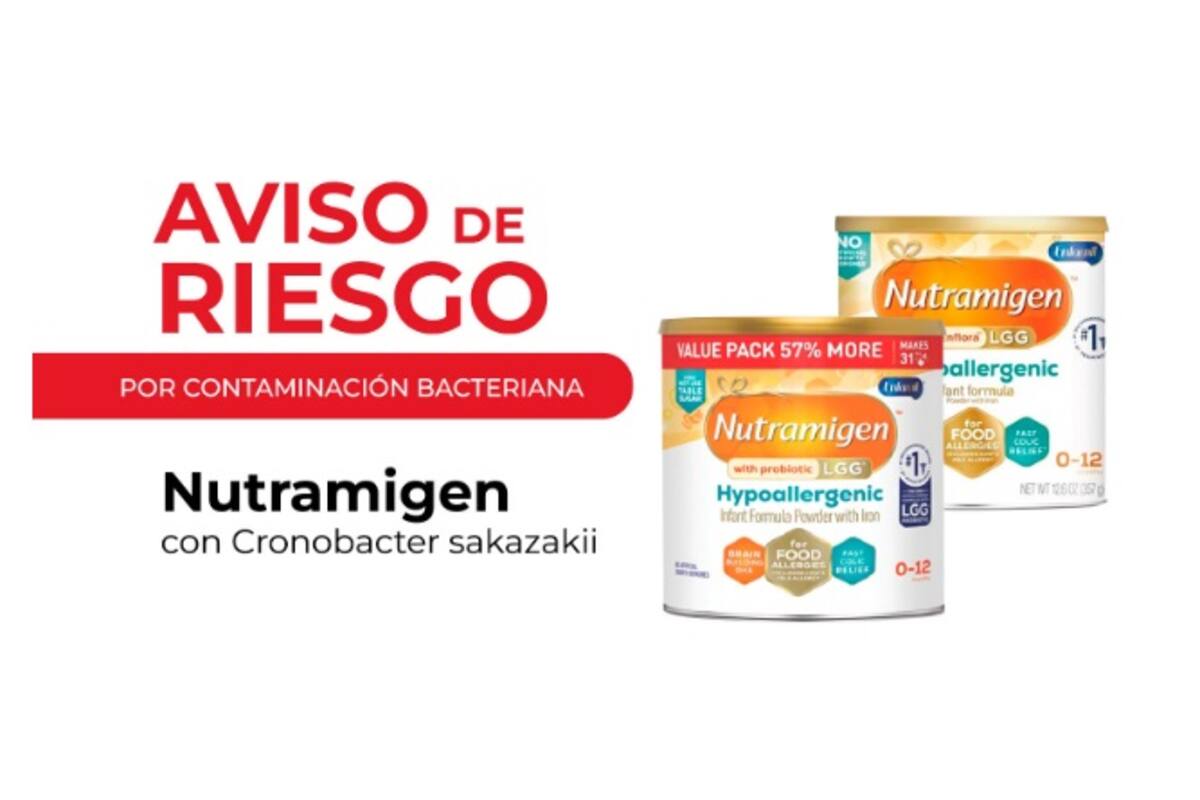 Cofepris alerta sobre contaminación en fórmula infantil Nutramigen